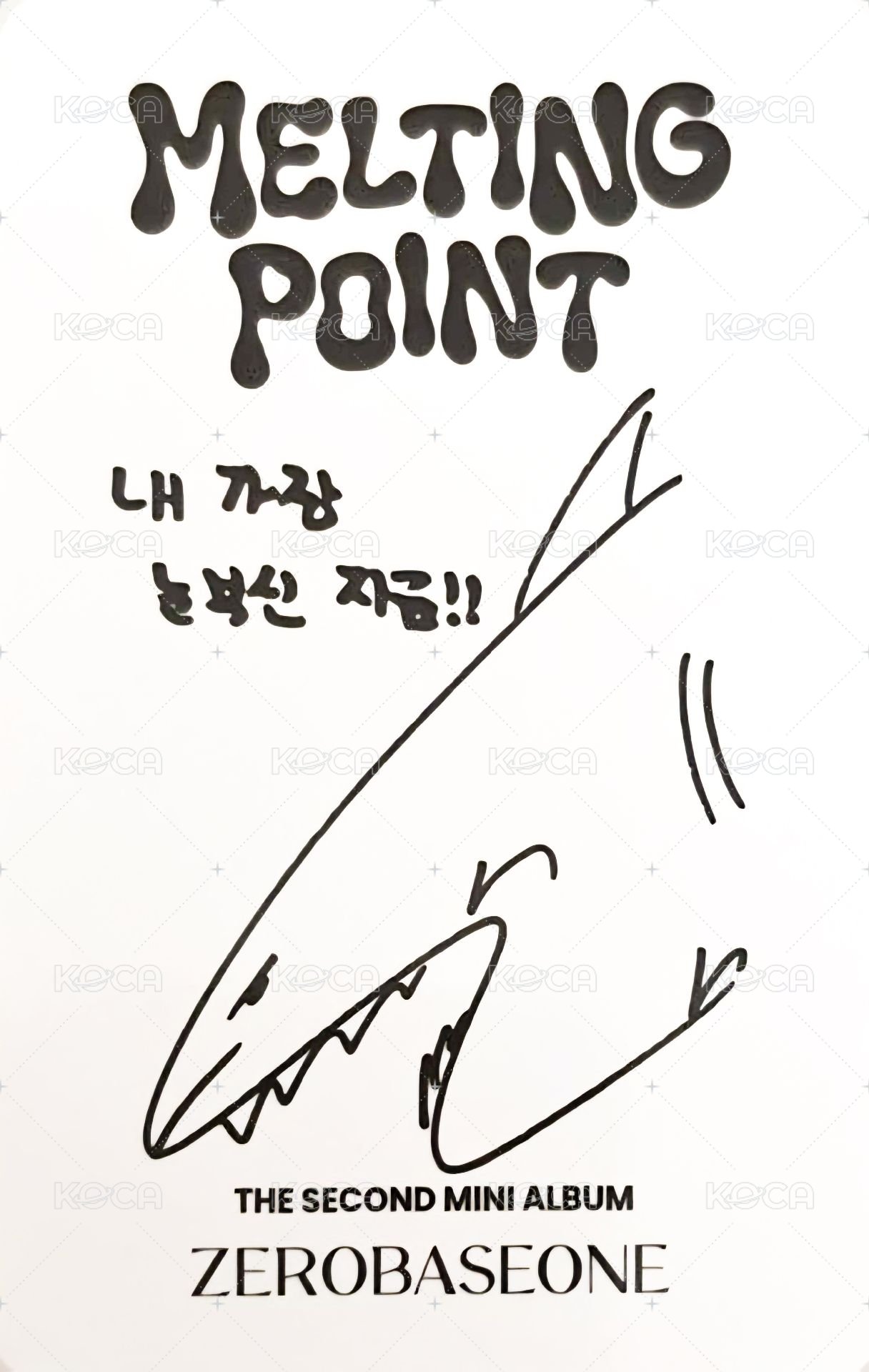 迷二 專輯卡 LOYALTY ver. 背面