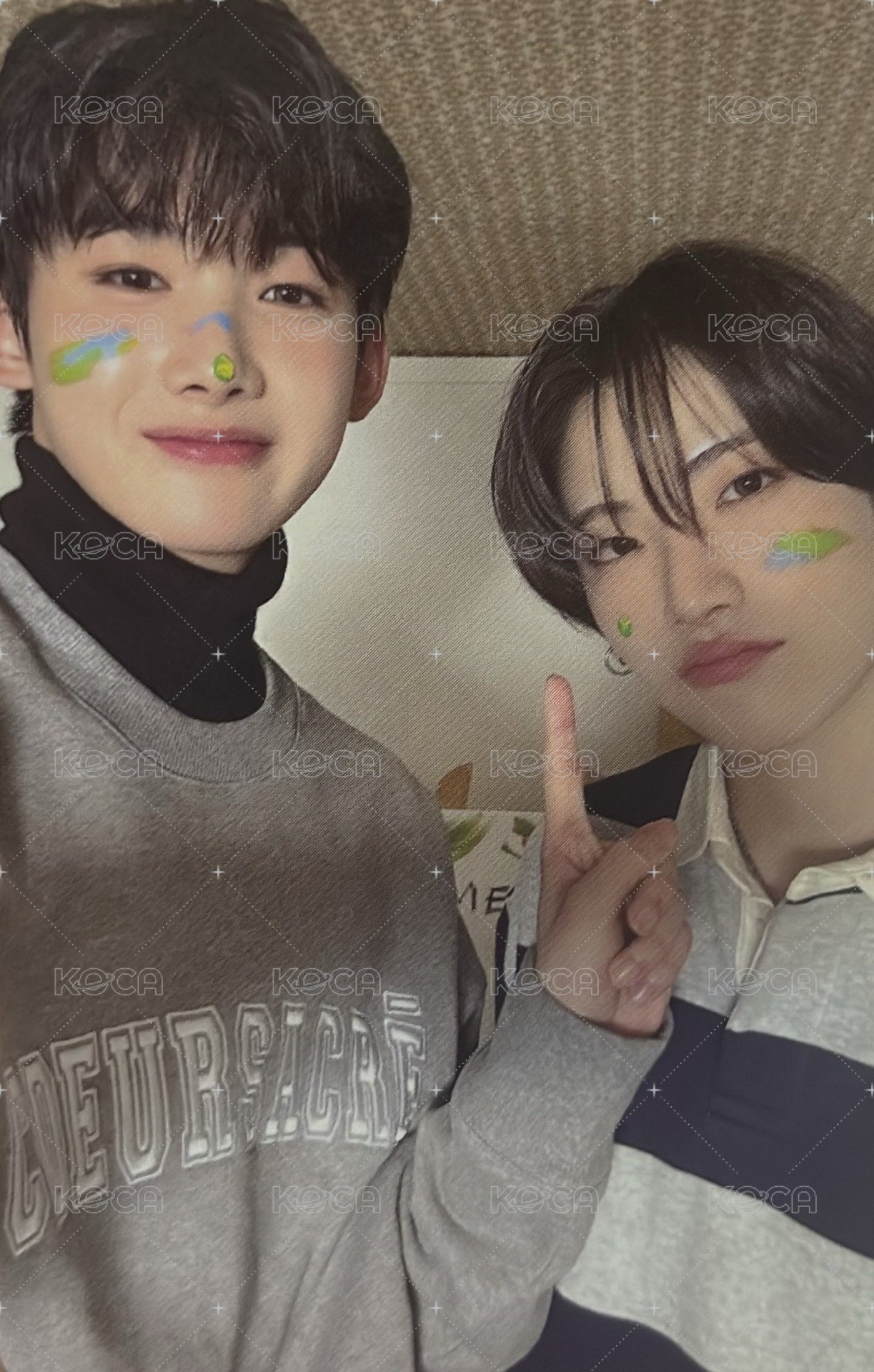 2024年曆 年曆卡 雙人卡 Jo&Yuma 正面