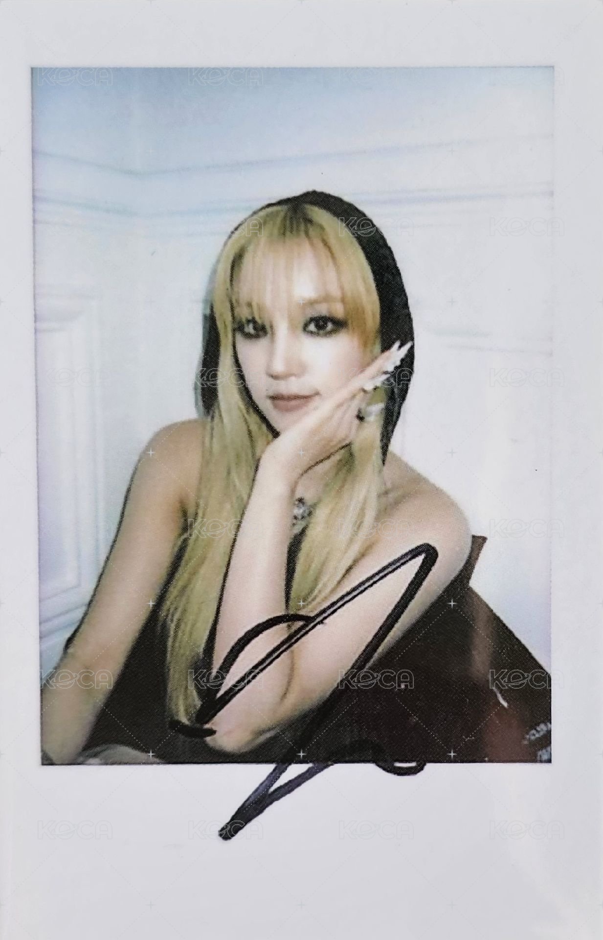 We are ny 上海線下 簽售卡 拍立得 正面