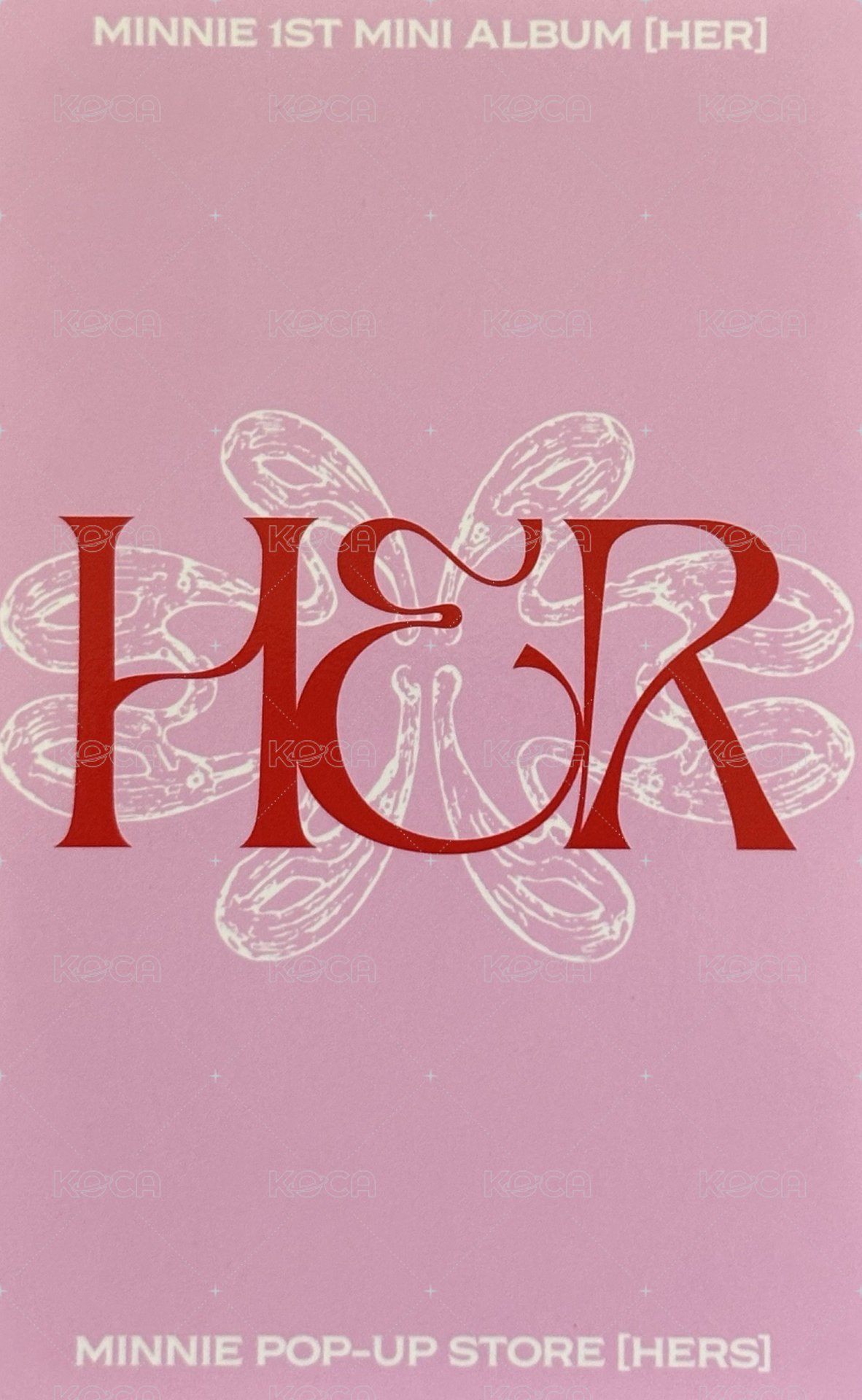 her快閃 周邊卡  背面