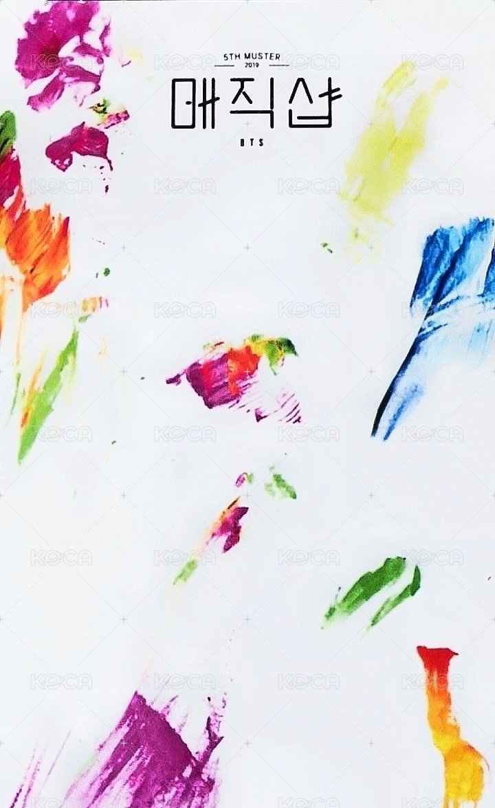 MAGIC SHOP 演唱會 DVD / CD 卡 韓五期 一般版 背面