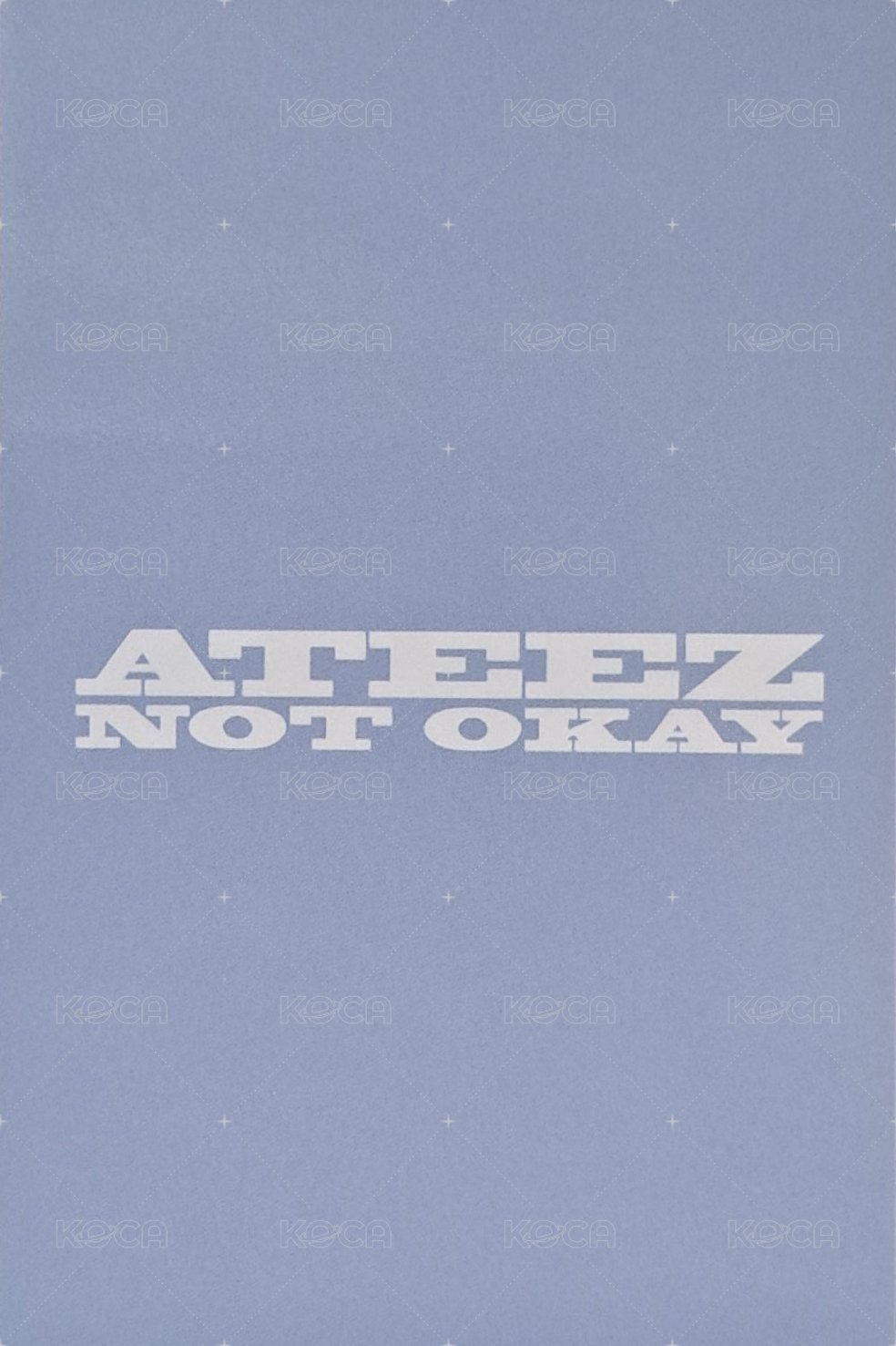 Not Okay 塔店 特典卡  背面