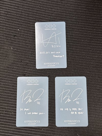 TXT VR電影小卡 崔杋圭 休寧凱