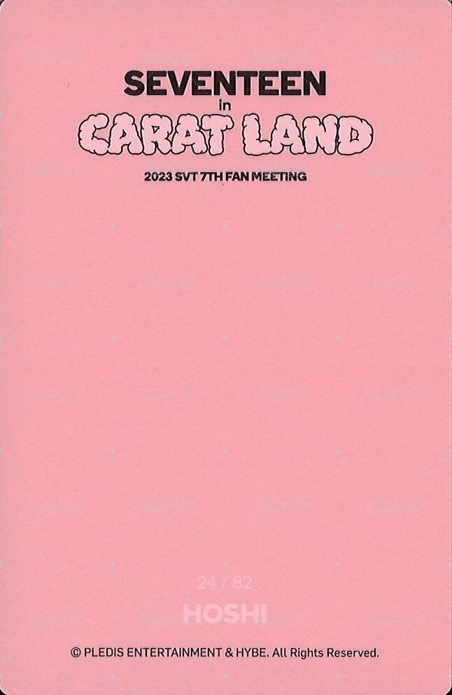 23’克拉島 隨機卡  背面