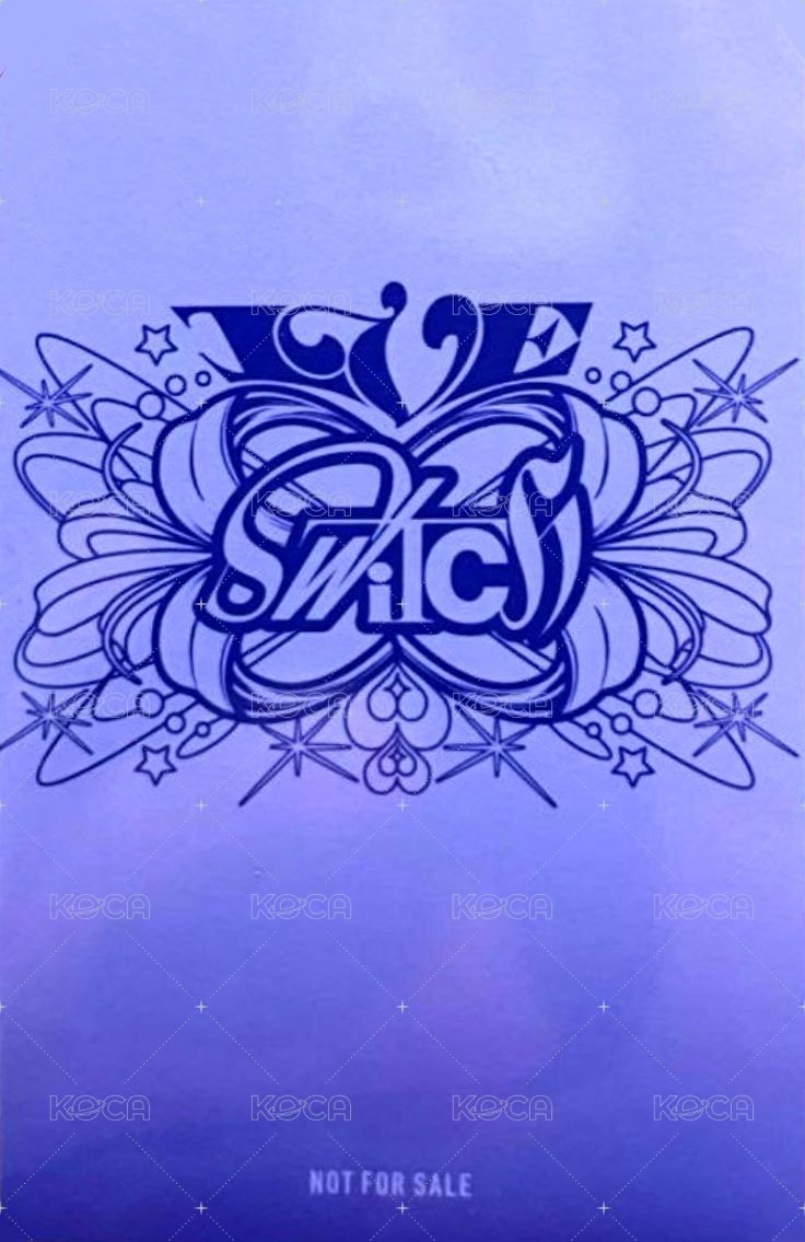 IVE SWITCH 入場卡 / 場限卡 0904 東蛋場限 背面