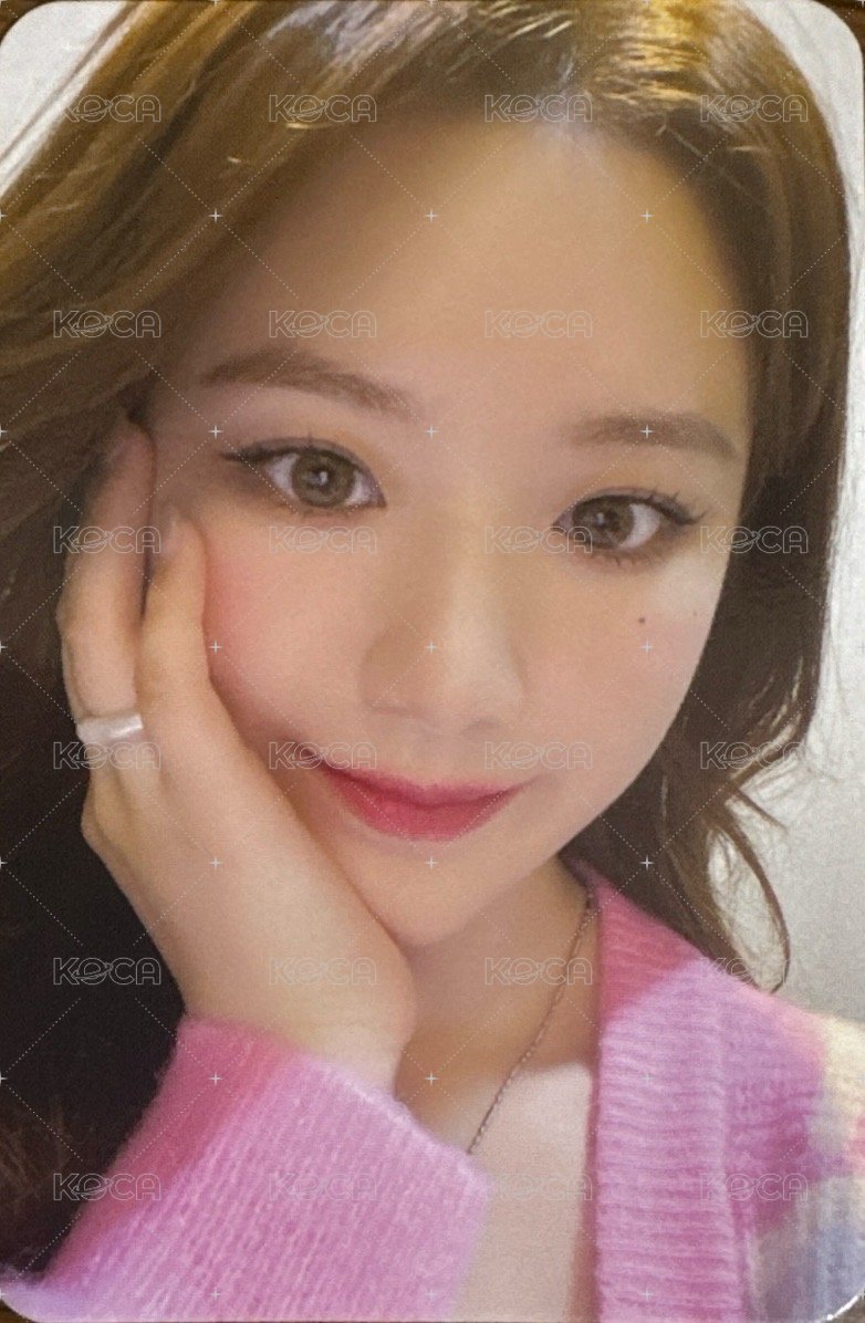 I feel sr 3 特典卡 捧臉刷 正面