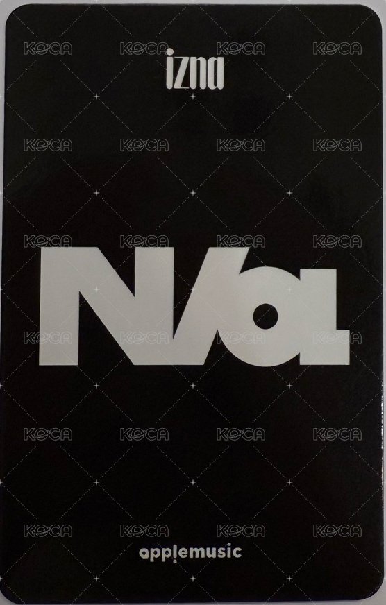 迷一 am 預售 特典卡  背面