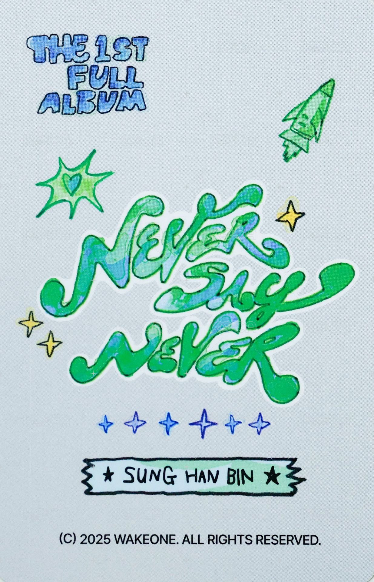 正1MD 周邊卡 PVC包卡 背面