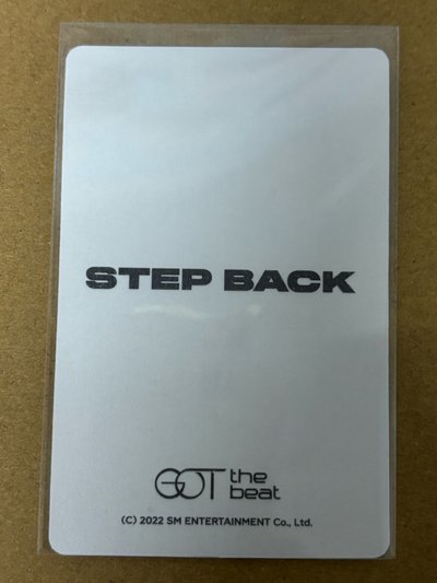 Got the beat Seulgi step back 周邊卡 貼紙卡