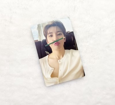 SEVENTEEN 迷12 圓佑kit專卡 鉛筆圓