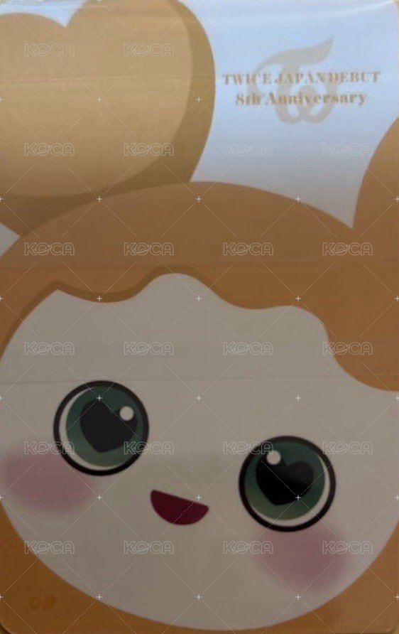 日本八週年快閃 周邊卡 夜燈 背面