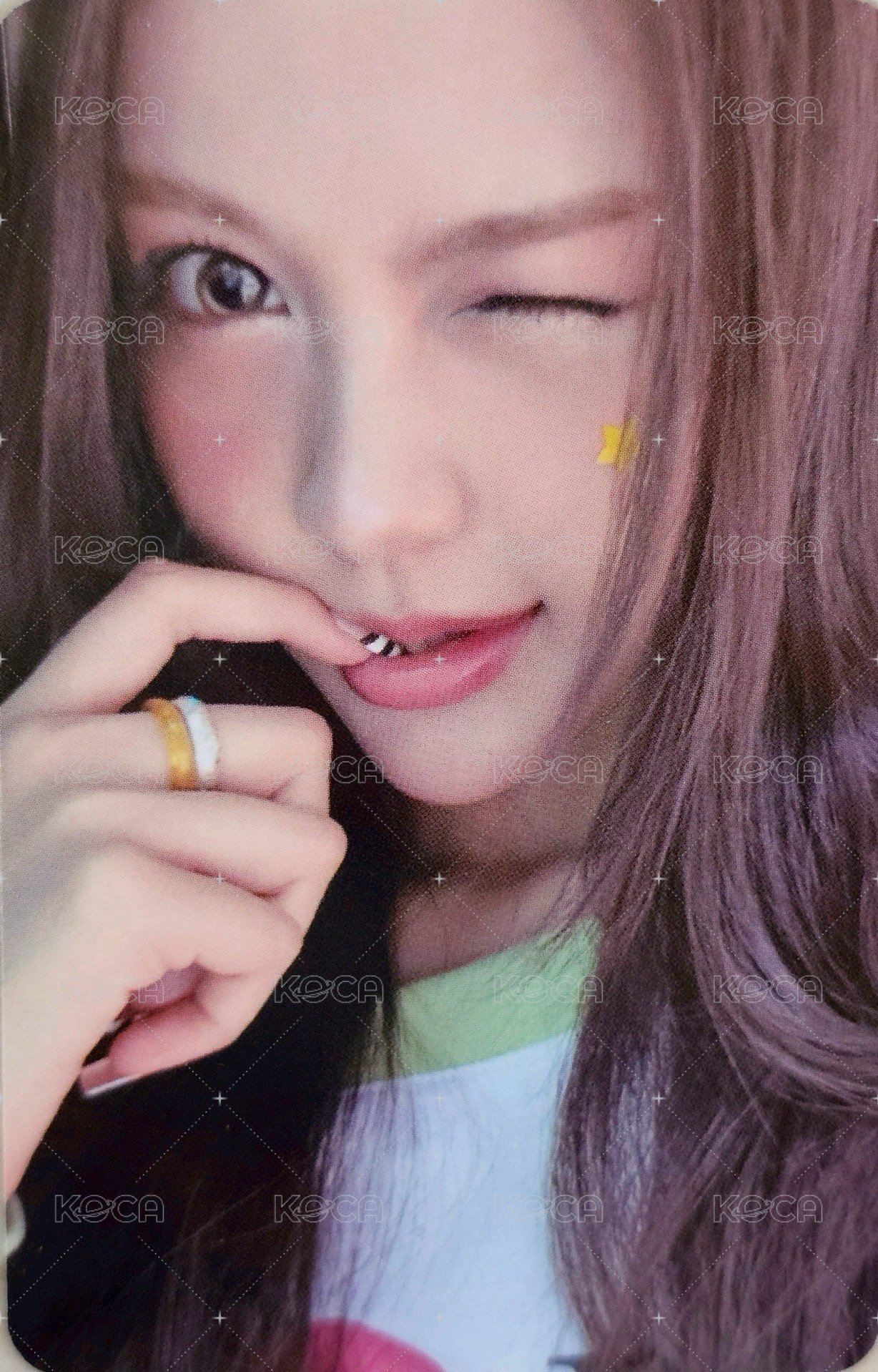 迷一 MINIRECORD 特典卡  正面