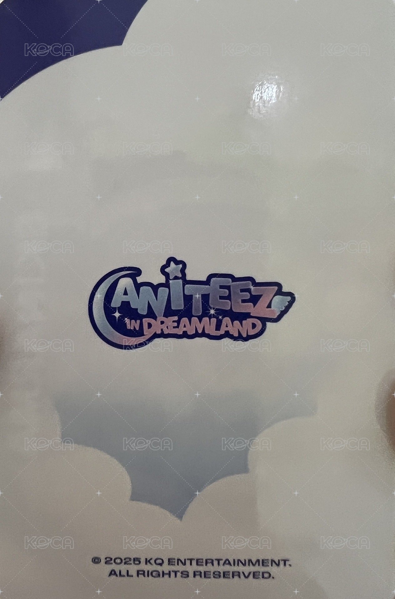 ANITEEZ IN DREAMLAND 周邊卡 御守卡套 背面