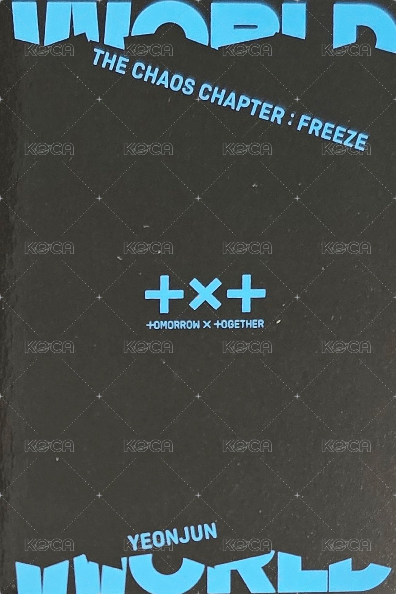 正二 專輯卡 World版 背面