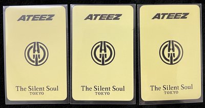 ATEEZ x The Silent Soul 代言卡 JAPAN VER. 