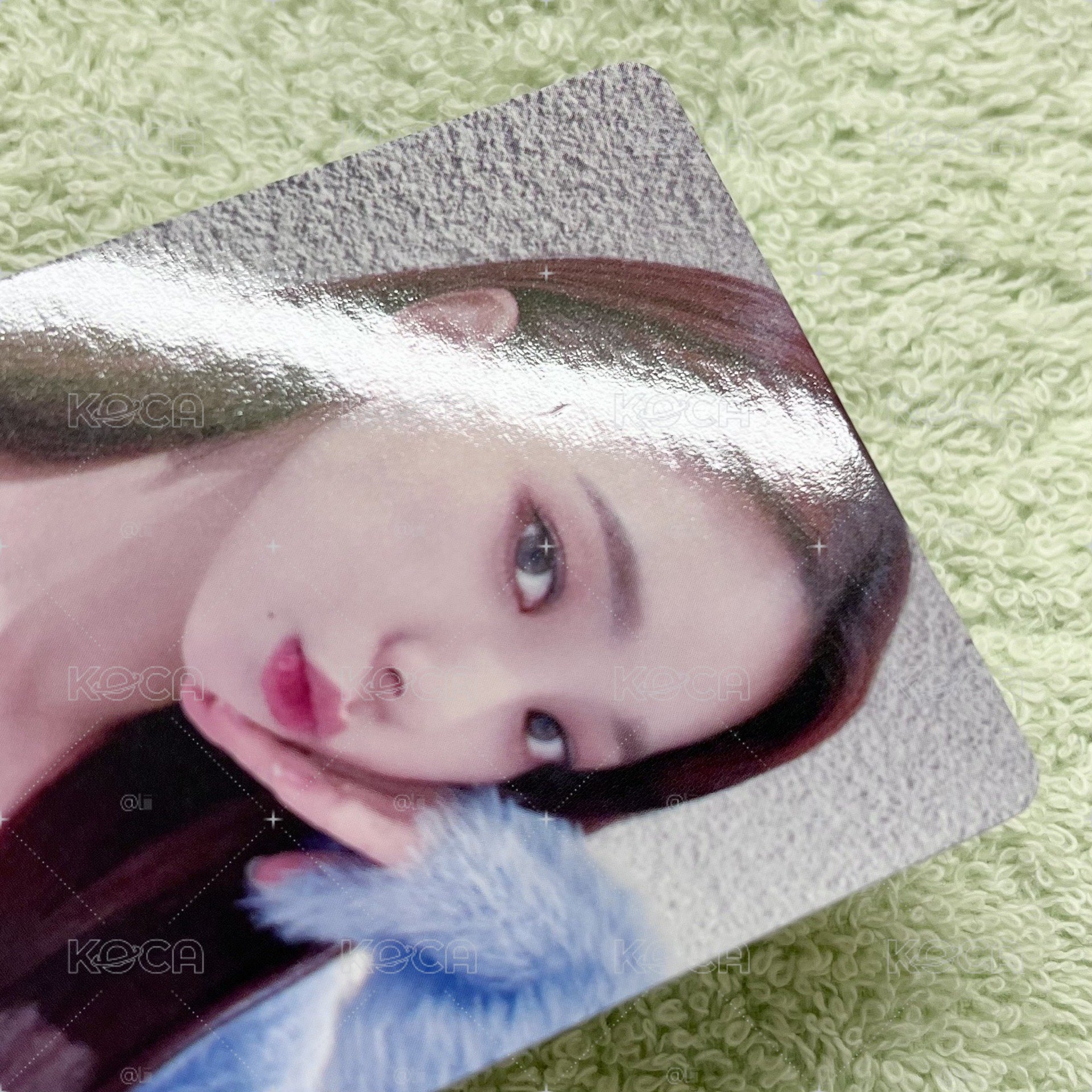 Karina💙SAVAGE 一直娛簽售特典2.0+3.0（YZY藍衣柚）