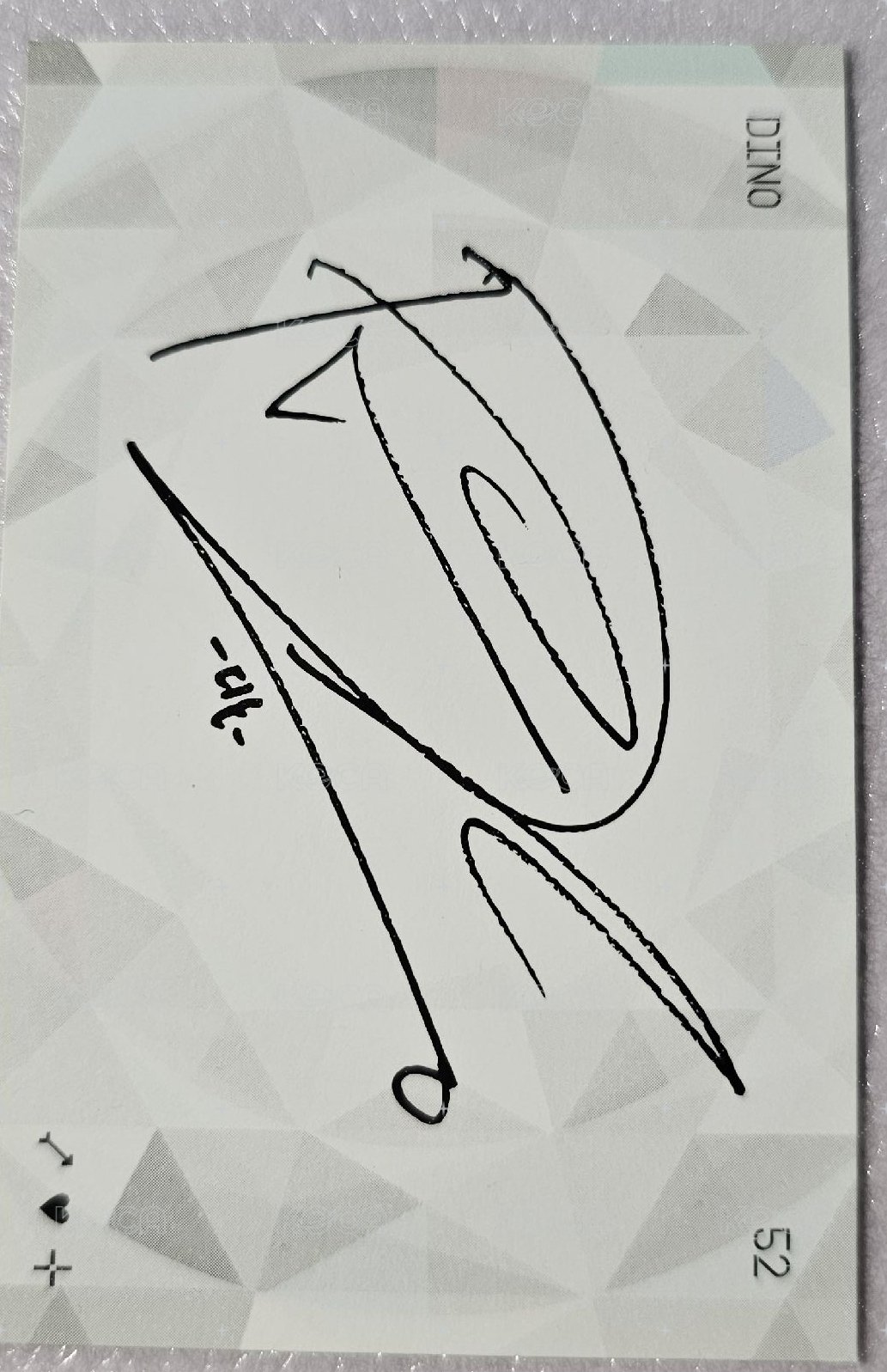 IDEAL CUT 隨機卡  背面