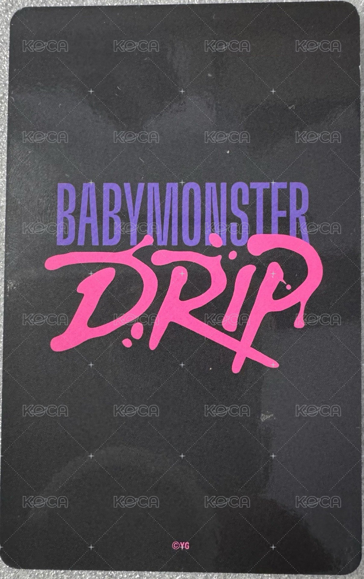 DRIP 日本澀谷 隨機卡  背面