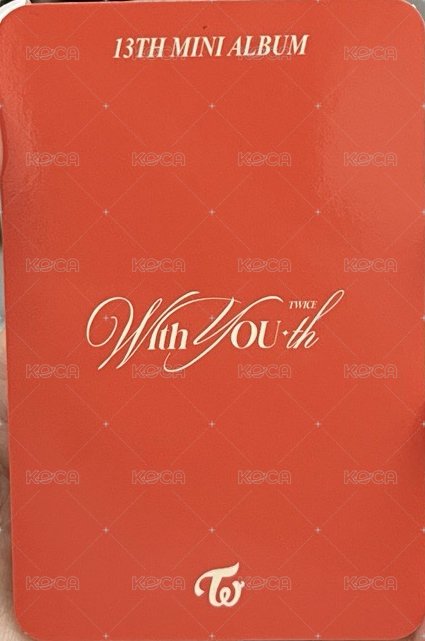 mini 13 yes24 特典卡  背面