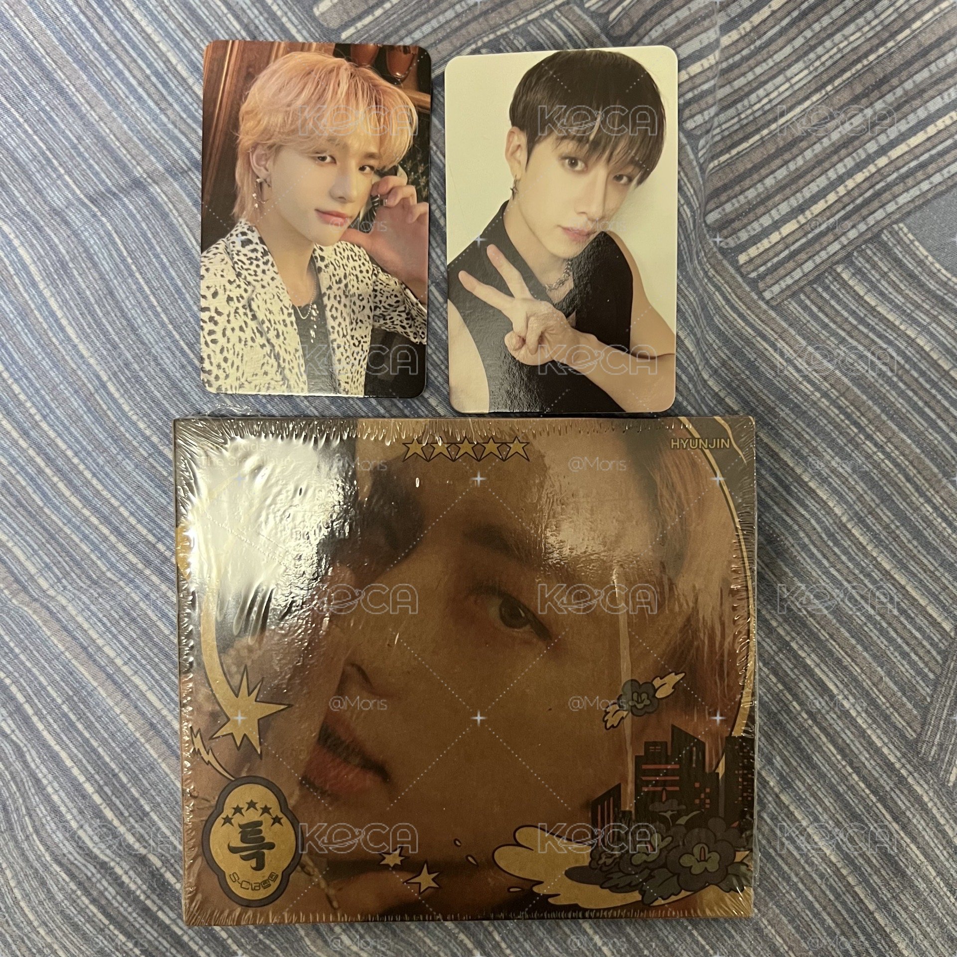 (含單封）Stray kids 5star JYP 通路特典 特典卡 digipack 已拆專