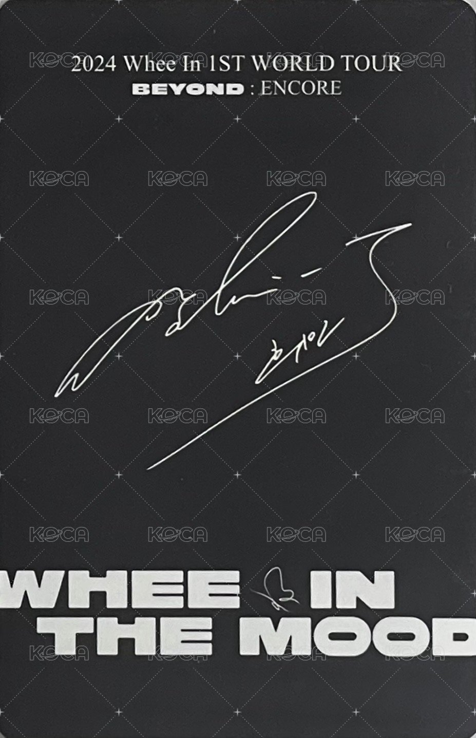 BEYOND 世巡 周邊卡 安可場 短袖上衣 背面