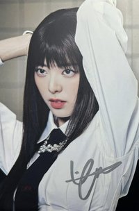 GOLD 美版親簽 明信片 