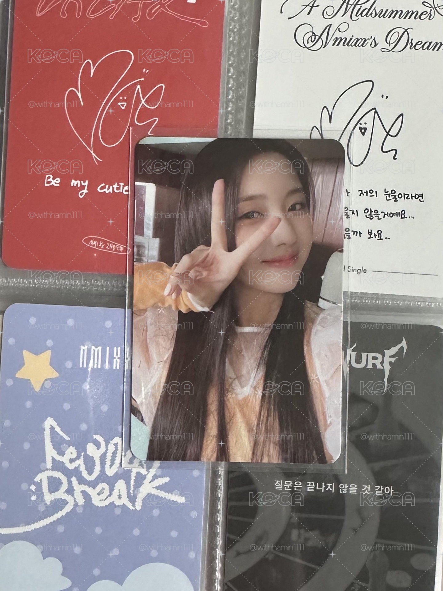 Nmixx Jiwoo 專卡