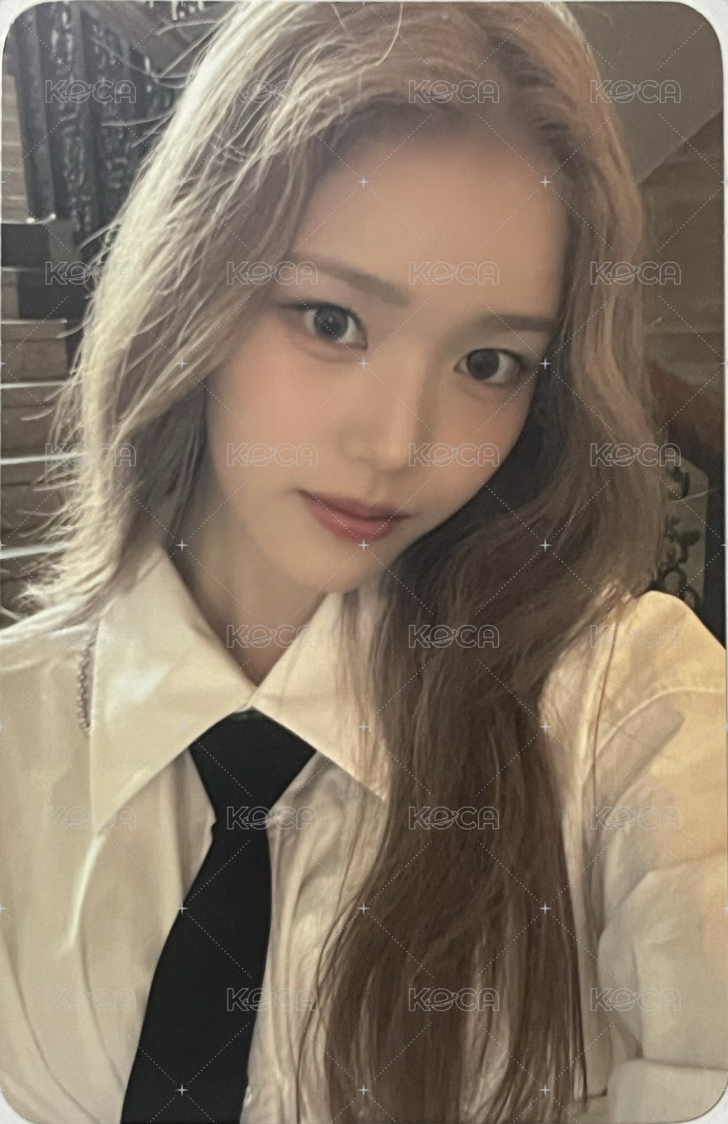 迷一 k4 預售 特典卡 校花 正面