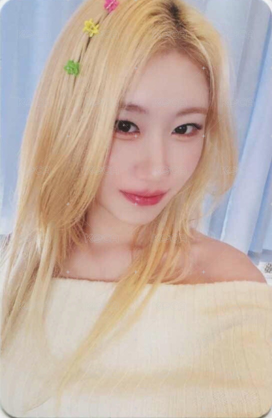 GOLD ms 2.0 簽售卡 髮夾 正面