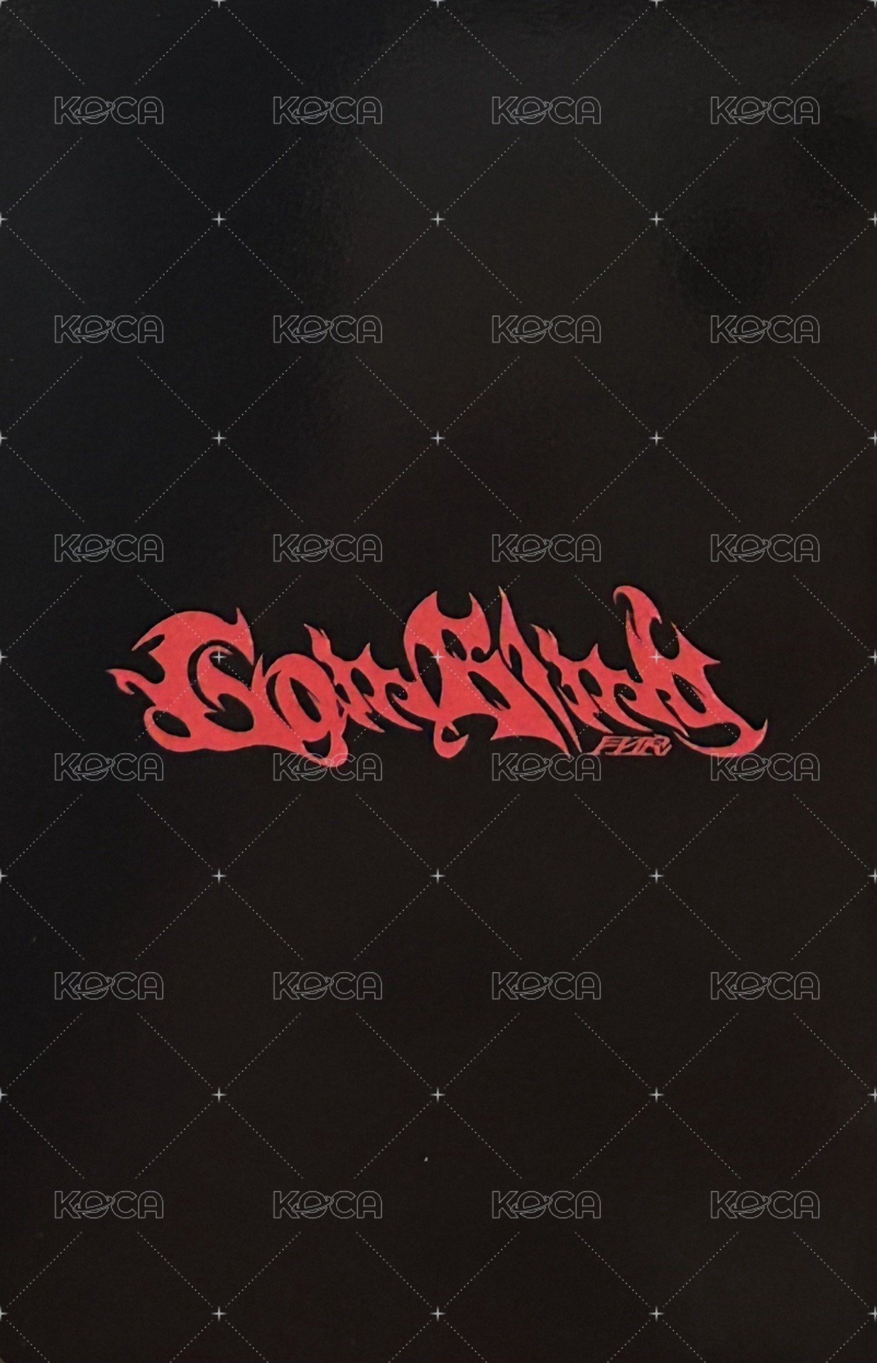 月狼 k4 線下 簽售卡  背面