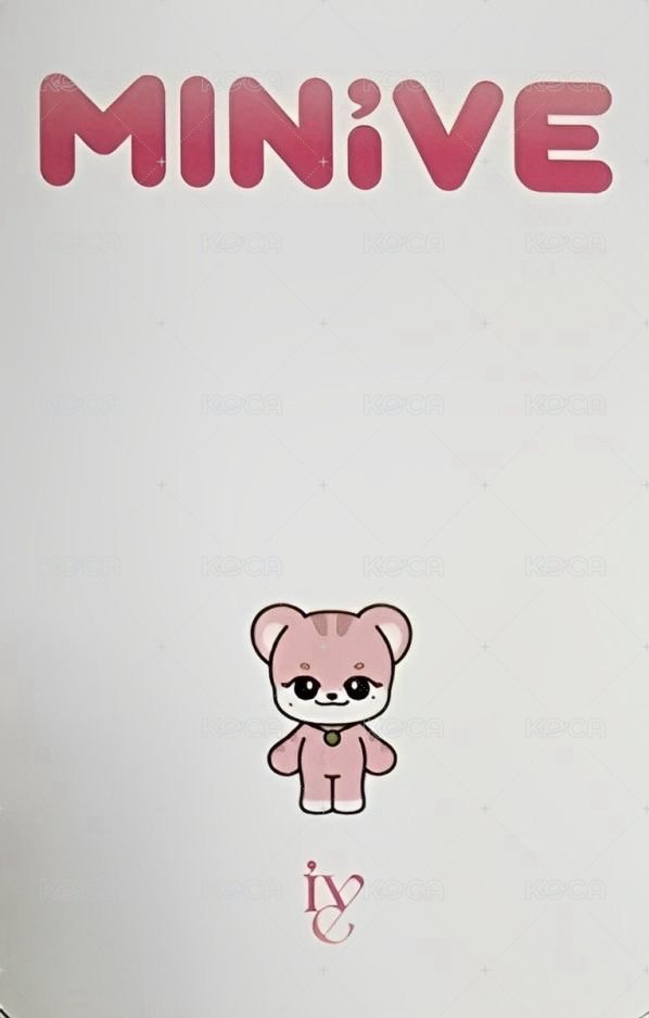 MINIVE PARK 快閃店 滿額卡 第一週 背面