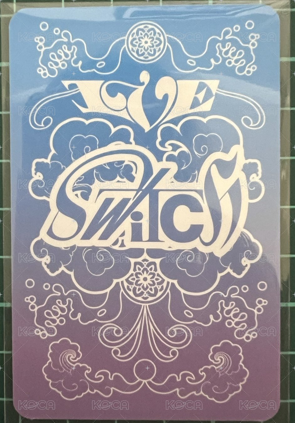 IVE SWITCH 專輯卡 ver.spin-off 背面