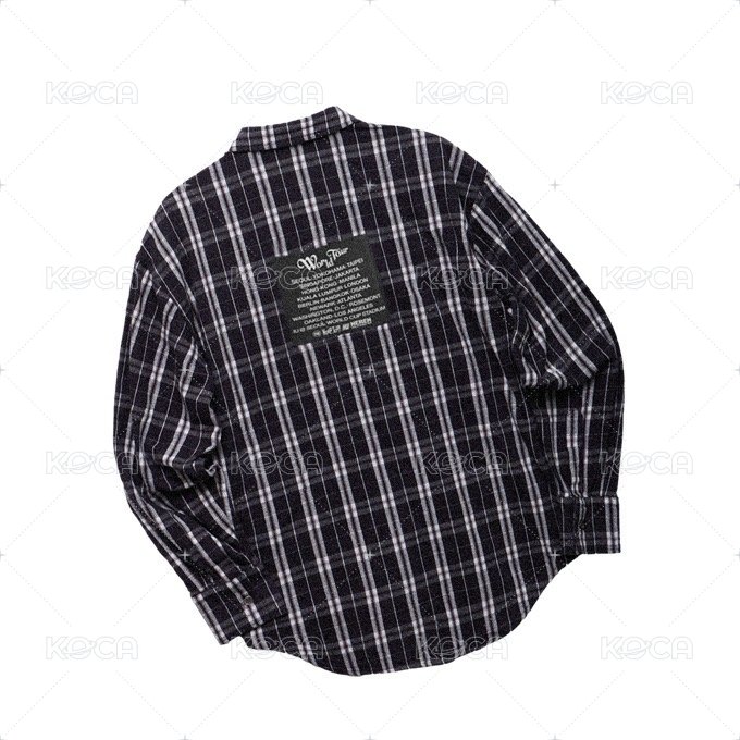OVERFIT CHECK SHIRT