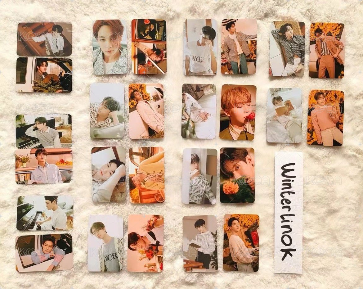 MINI8 Mecima 印尼 簽售卡  背面