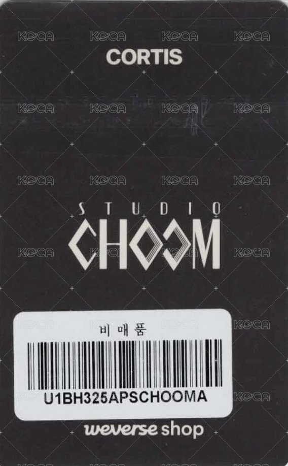 迷一 YT st 直播卡 STUDIO CHOOM 背面