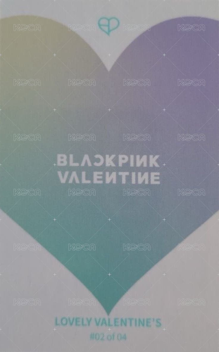 BPTG 專輯卡 預售禮 背面