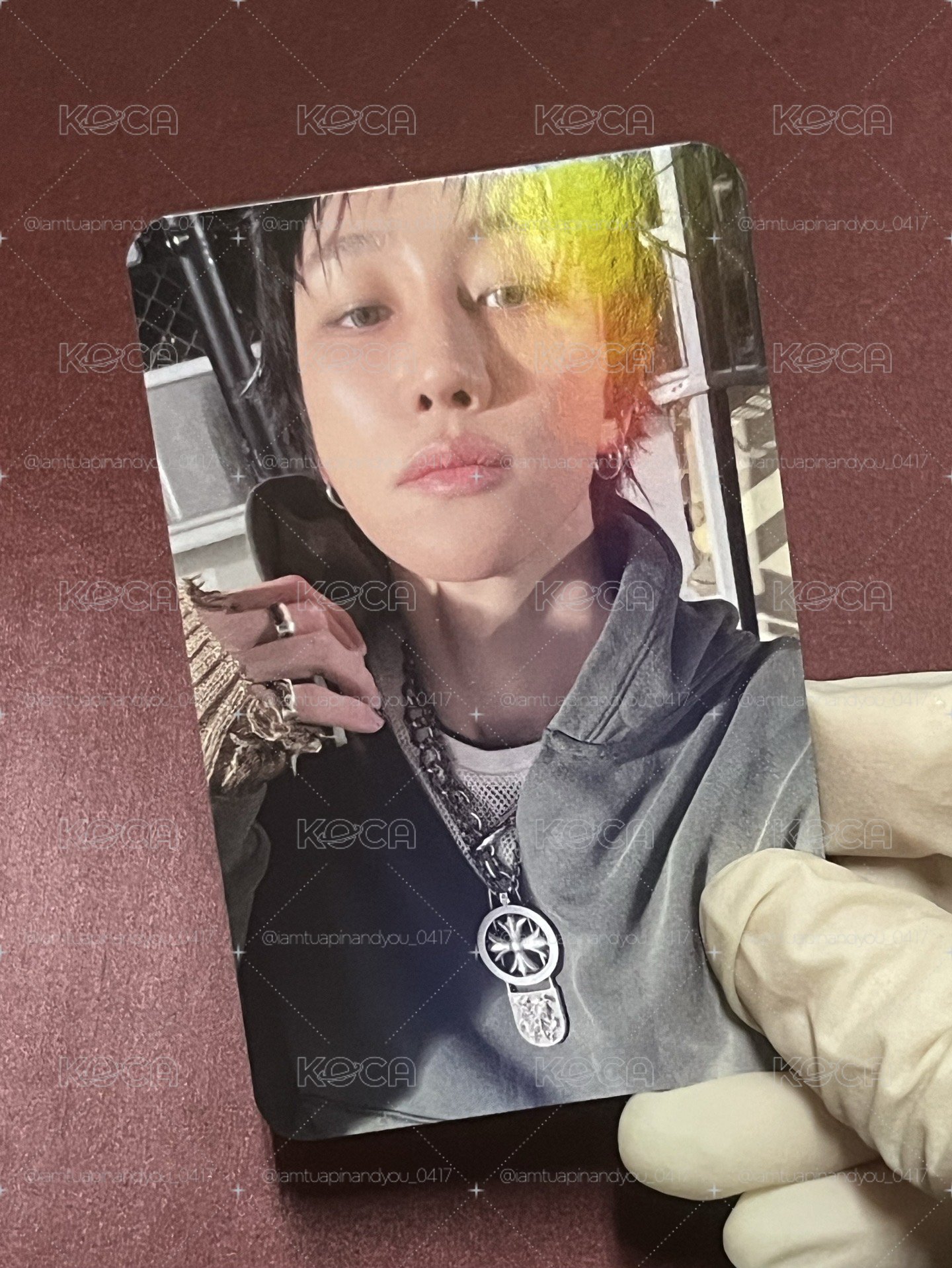 The8 正5 fanplee 特典卡 seventeen