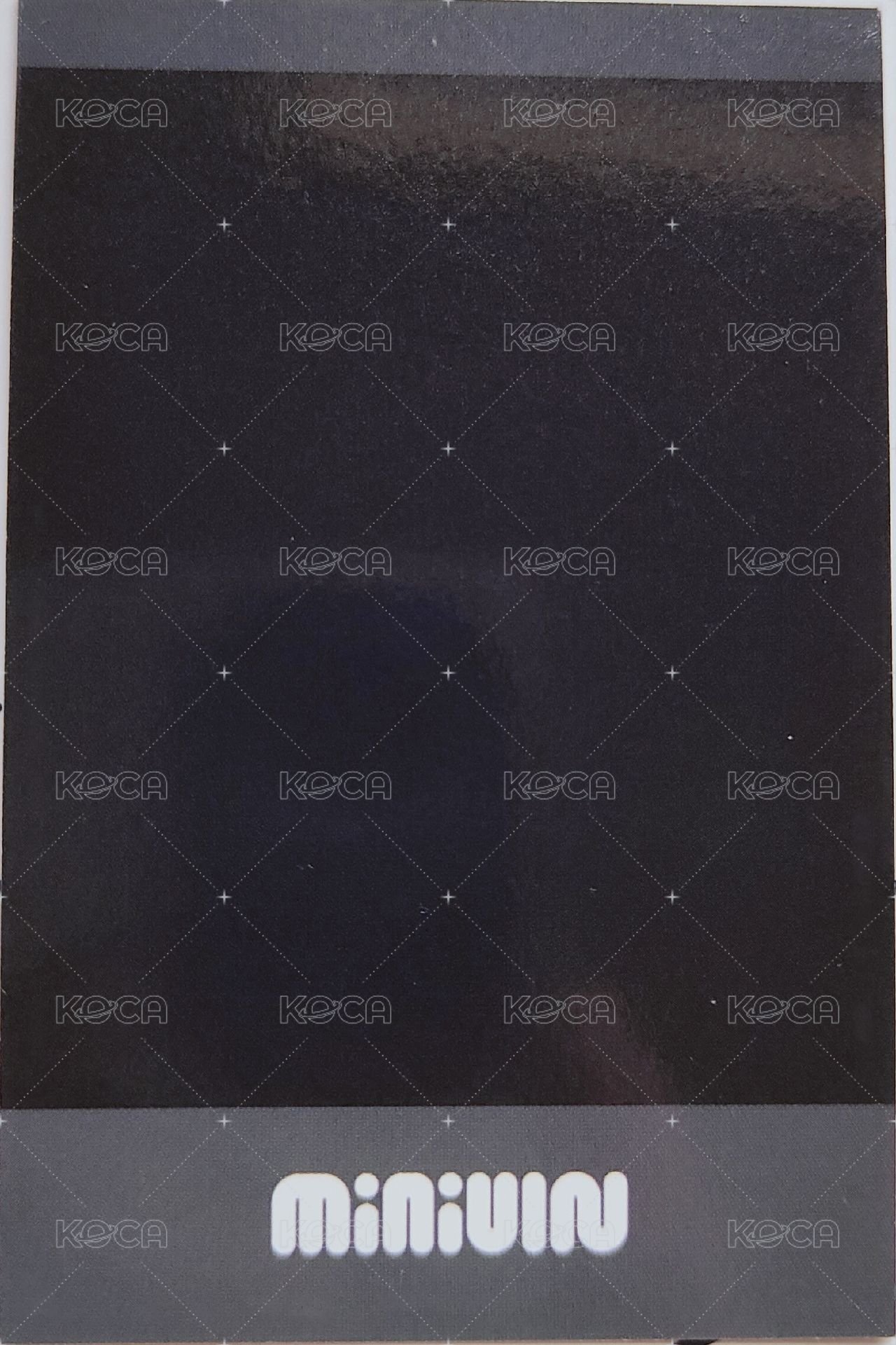 MINIDLE娃娃1.0週邊 周邊卡 水手服娟拍 背面