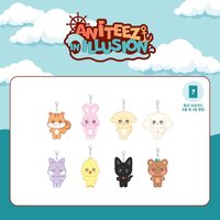 ANITEEZ IN ILLUSION PLUSH KEYRING 吊飾娃