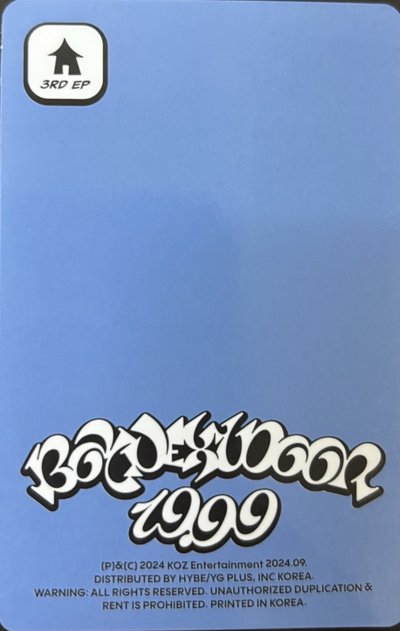 BOYNEXTDOOR 19.99專卡 朴成淏