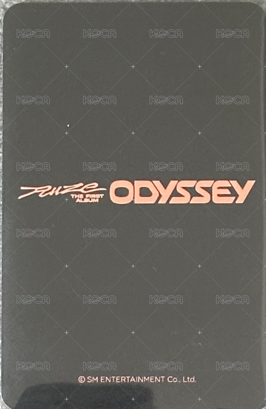 ODYSSEY ms 抽選卡  背面