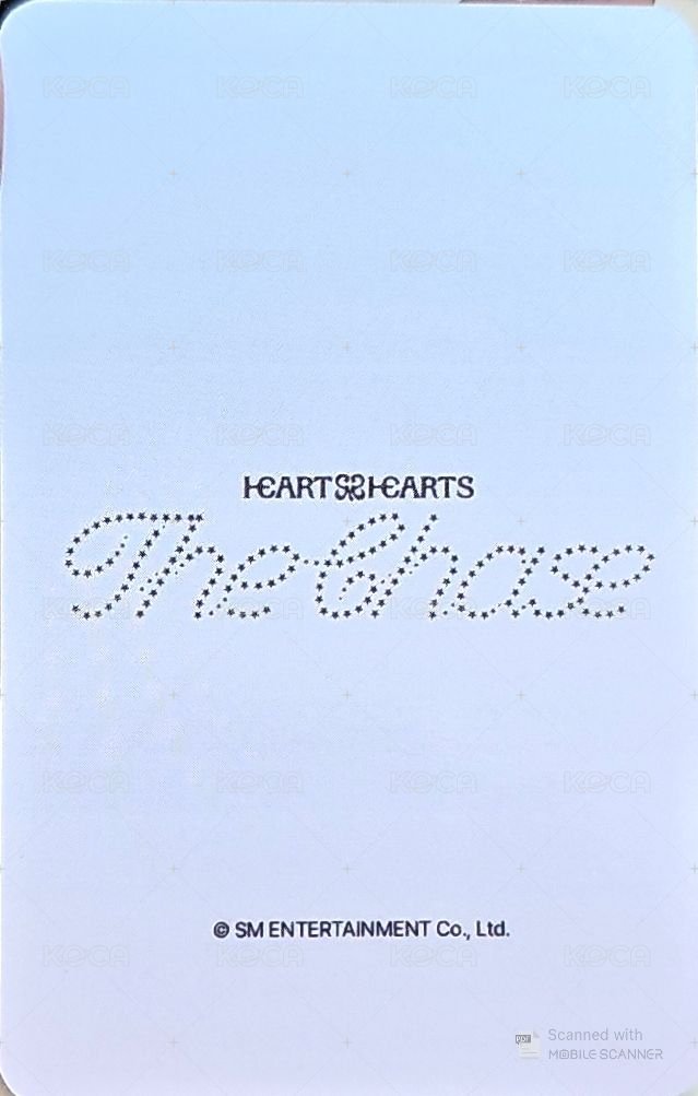 單一 dmm 簽售卡  背面