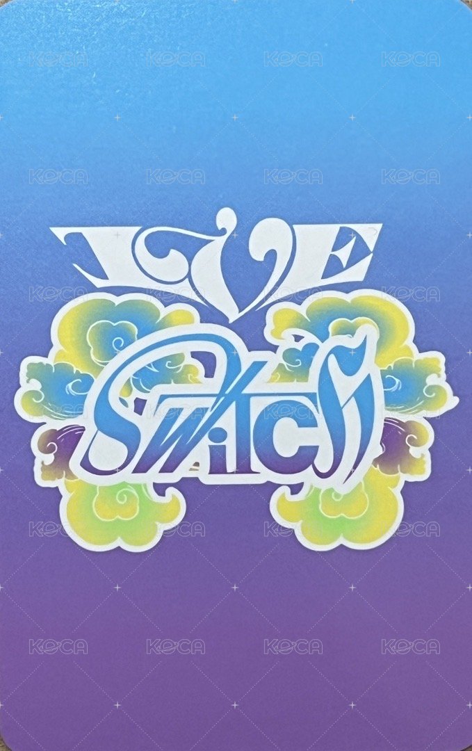 IVE SWITCH 專輯卡 PLVE ver. 背面