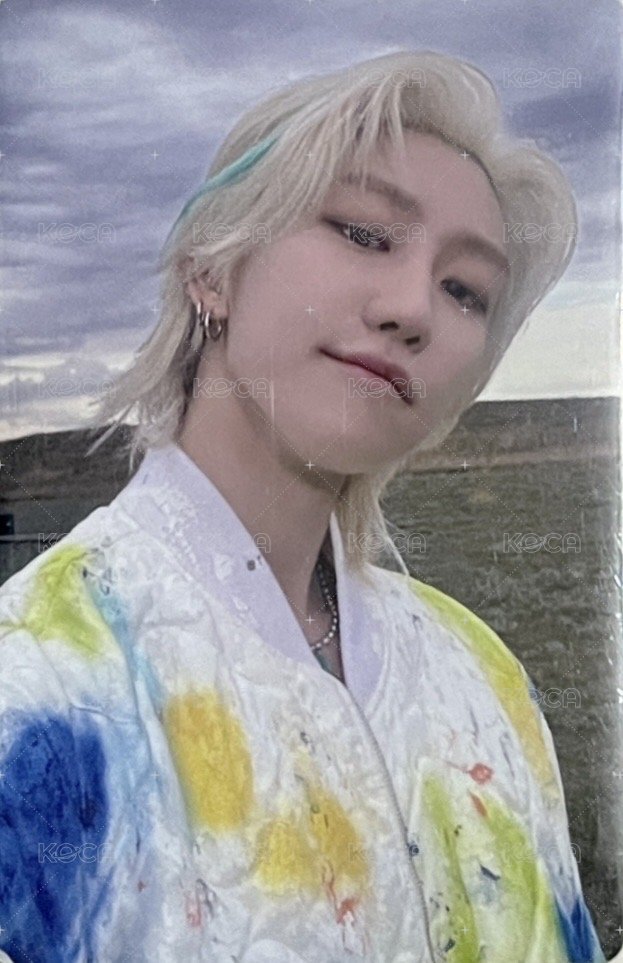 MINI11 yzy E 簽售卡 金髮八 正面