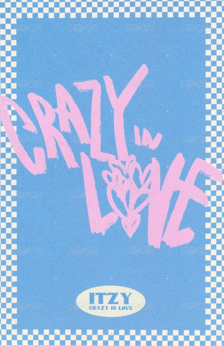 CRAZY IN LOVE hello82 預售 特典卡  背面