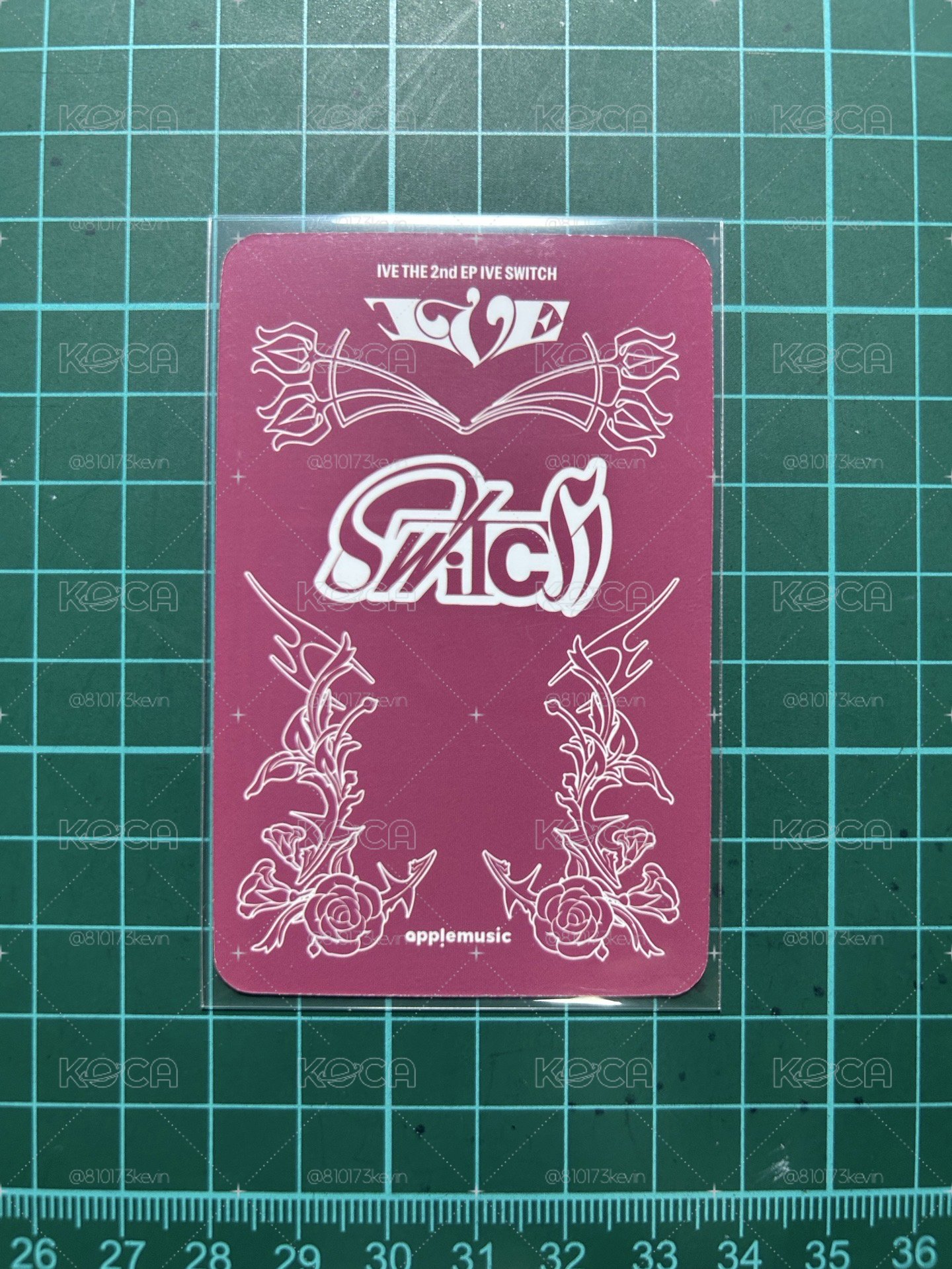 IVE SWITCH Apple Music 特典 秋天 Gaeul 