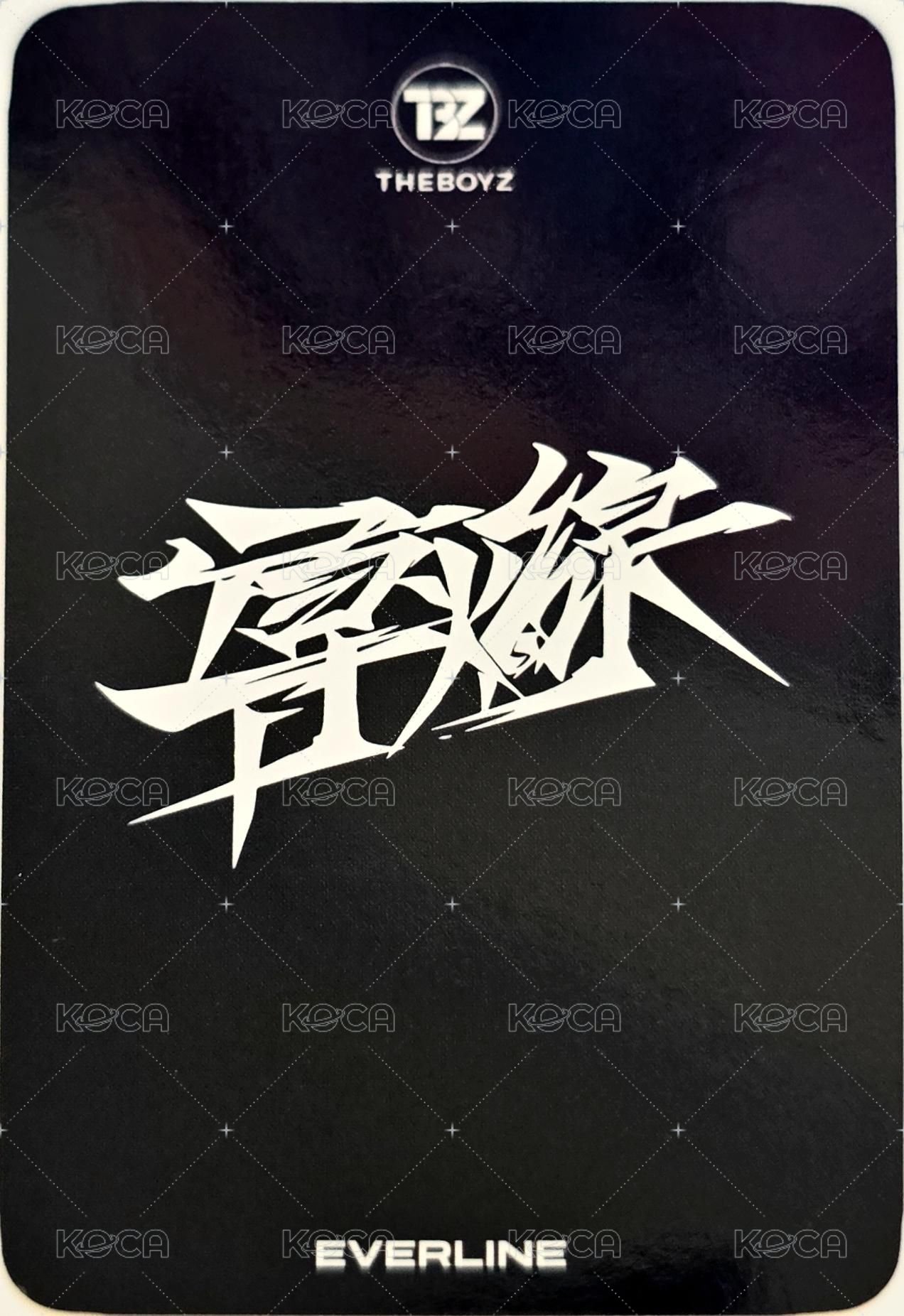 TRIGGER (導火線) el 簽售卡 comeback live 背面