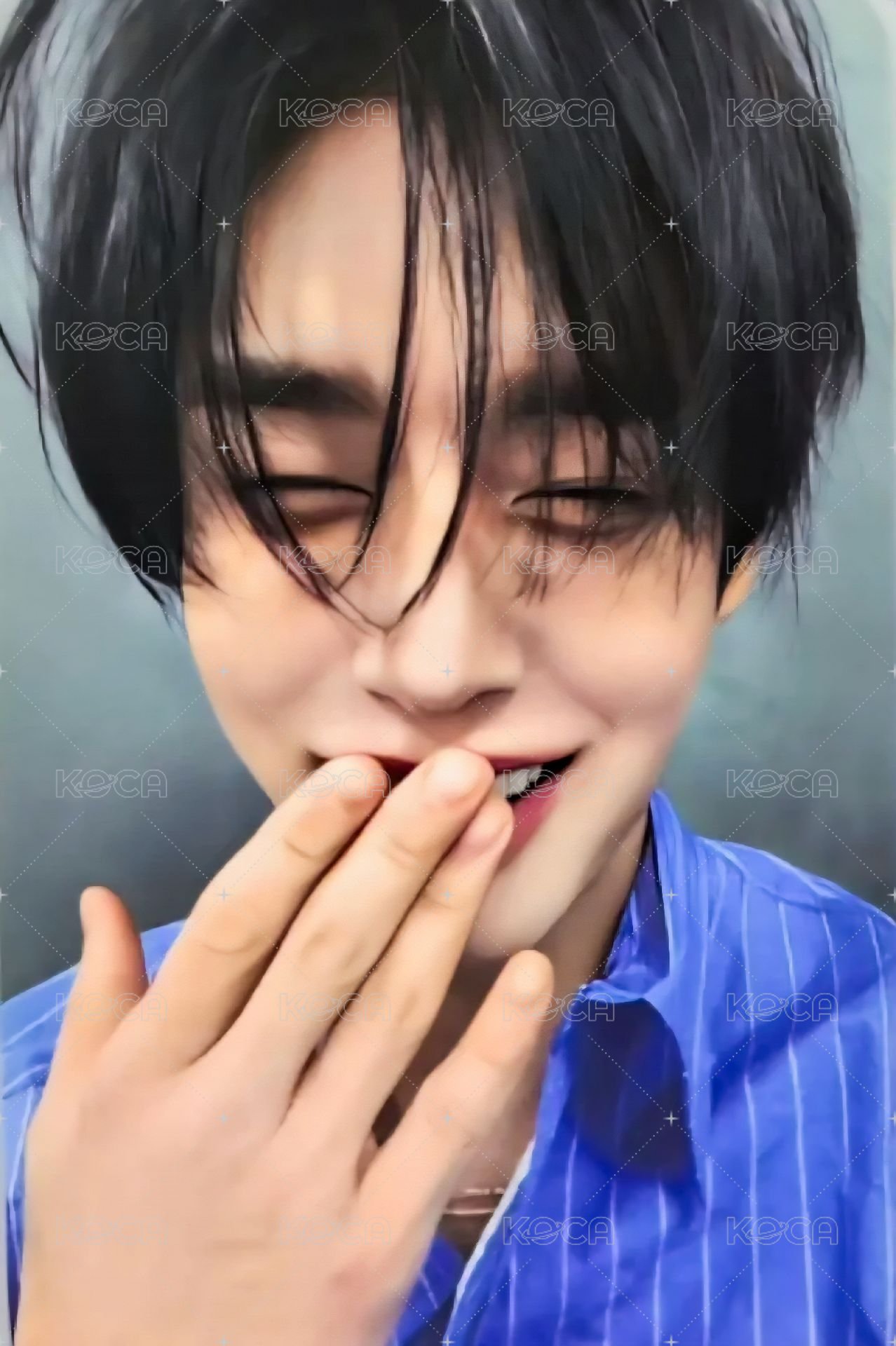 迷五 wm 2.0 簽售卡 捂嘴笑ver. 正面