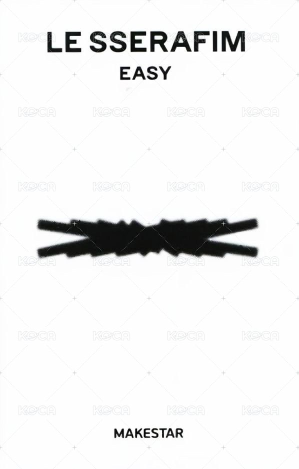 EASY ms 預售 特典卡 水下允 背面