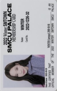 22SMCU 專輯卡 ID卡 冬